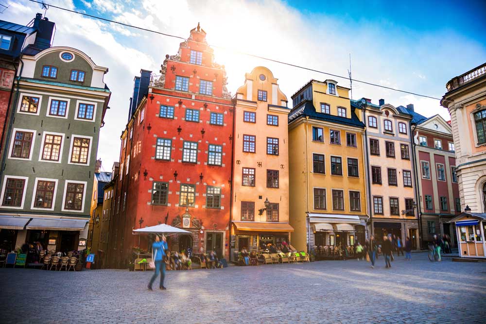 Gamla stan i Stockholm.